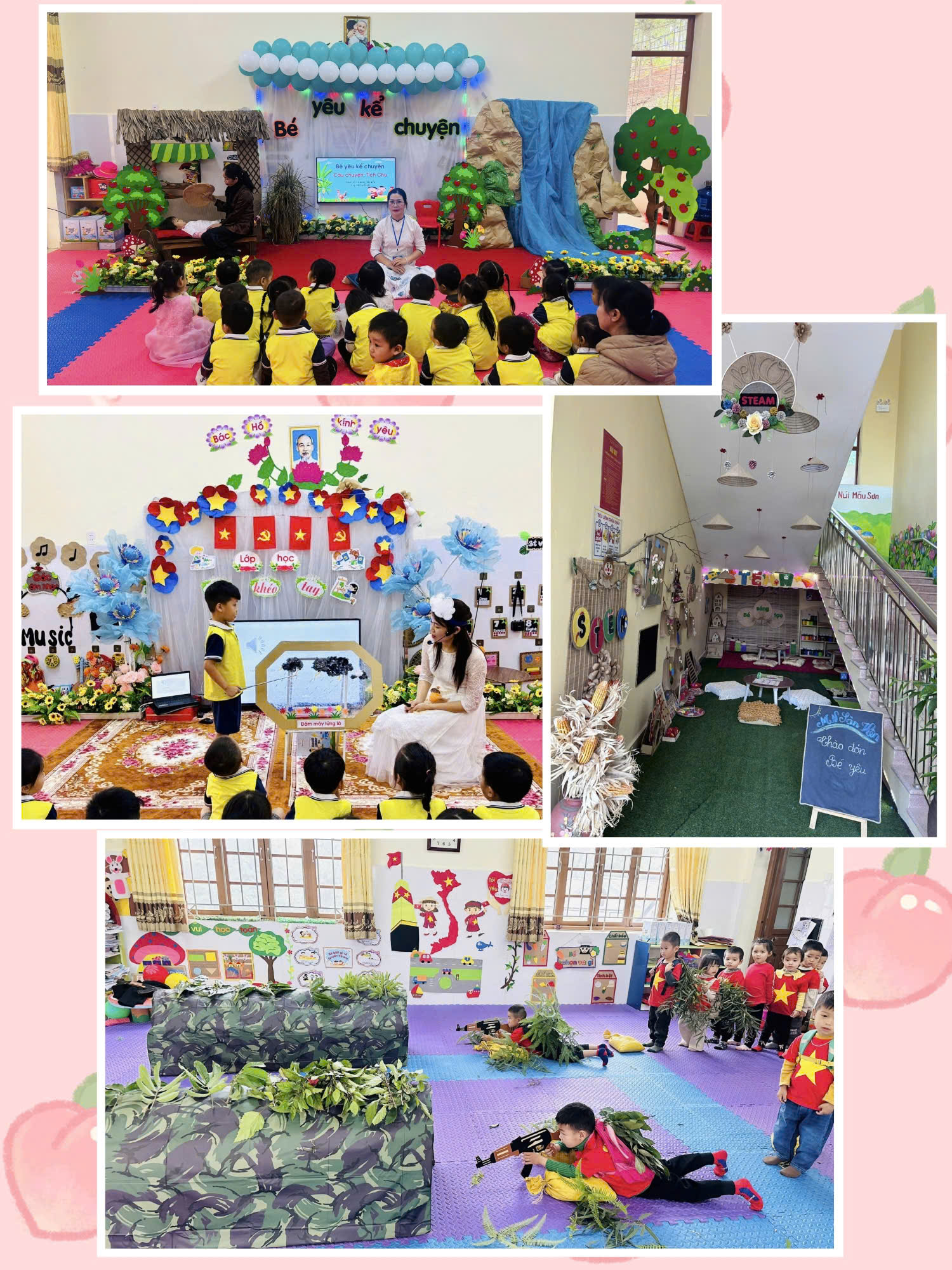 🌸 TRƯỜNG MẦM NON SÀN VIÊN – NƠI ƯƠM MẦM NHỮNG ƯỚC MƠ TUỔI THƠ 🌸